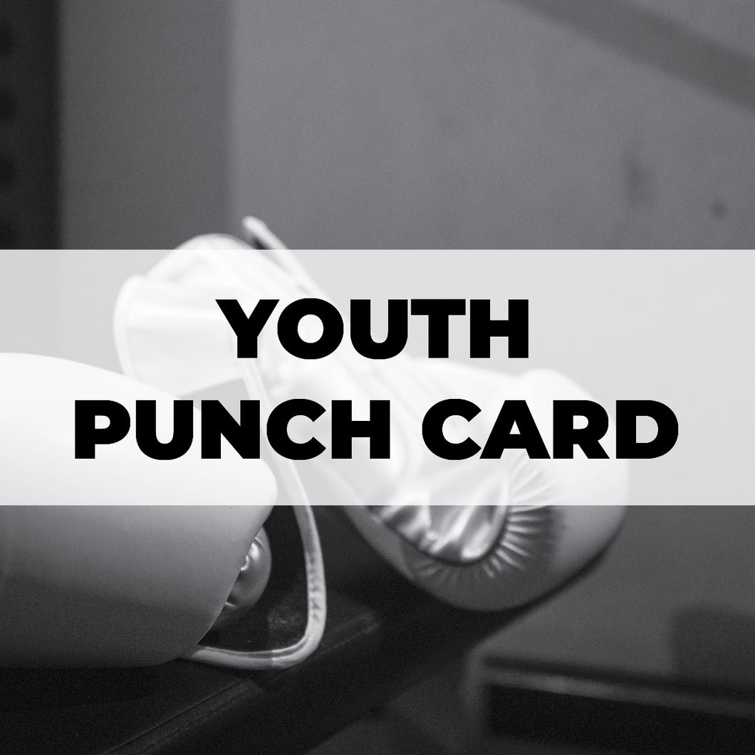 10 Class Youth Punch Card